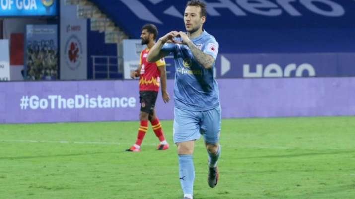 ISL-7 : लेफोंड्रे के 2 गोल से मुंबई टॉप पर, ईस्ट बंगाल की लगातार दूसरी हार