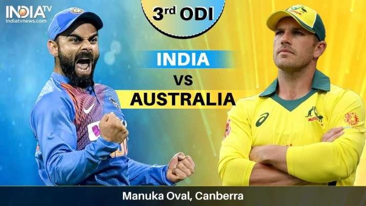 Live Cricket Score IND vs AUS, 3rd ODI : अंतिम मैच में जीत हासिल करना चाहेगा भारत