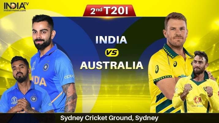 Live cricket Score, Ind vs Aus 2nd T20I : मेजबान ऑस्ट्रेलियाई टीम के खिलाफ भारत की नजर 2-0 की अजेय बढ़त पर