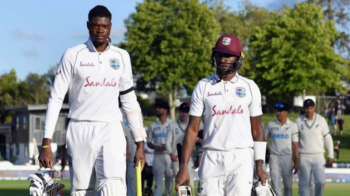 NZ vs WI :न्यूजीलैंड की पारी से जीत की राह में रोड़ा बने ब्लैकवुड और जोसेफ