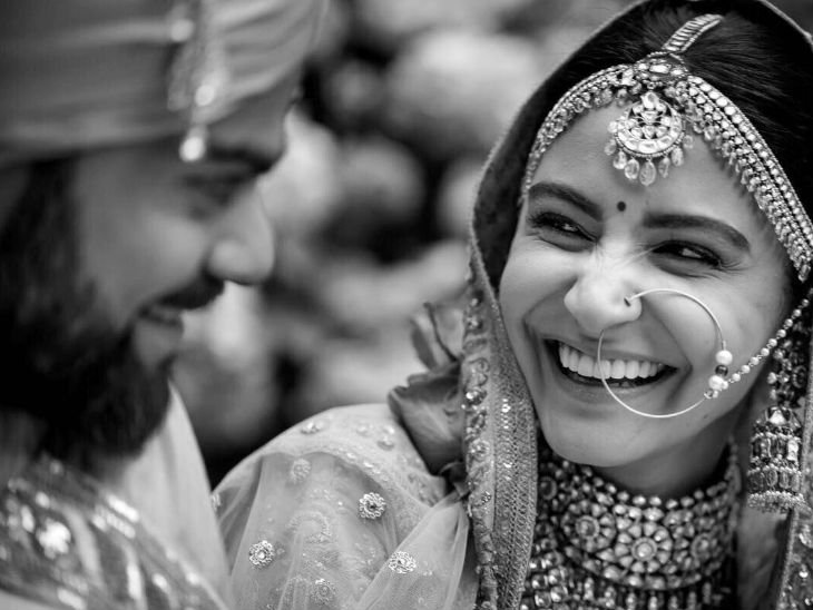 विरुष्का की मैरिज एनिवर्सरी: कोहली ने अनुष्का के साथ फोटो शेयर की, लिखा- 3 साल और जीवनभर का एक साथ