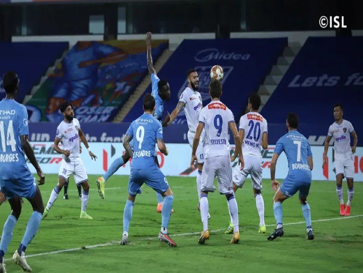 ISL 2020: मुंबई सिटी एफसी ने चेन्नइयन एफसी को 2-1 से हराया; पॉइंट टेबल में मुंबई टॉप पर कायम