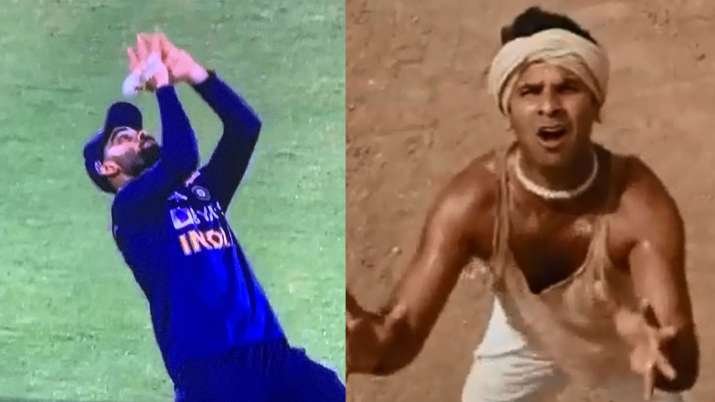 विराट कोहली ने छोड़ा डार्सी शॉट का कैच तो फैन्स को आई ‘लगान’ फिल्म की याद, देखें मजेदार ट्वीट्स