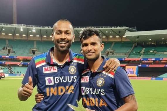 AUS vs IND : हार्दिक पंड्या ने टी नटराजन को बताया मैन ऑफ द सीरीज का असली हकदार