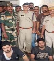 राजस्थान: पाकिस्तान से आई हेरोइन की डिलेवरी लेने पहुंचे पंजाब के तस्कर, पुलिस ने फिल्मी स्टाइल में पीछा कर दबोच लिया