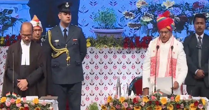 गुलाब चंद कटारिया ने सम्भाली असम के राज्यपाल की जिम्मेदारी, पद और गोपनीयता की ली शपथ