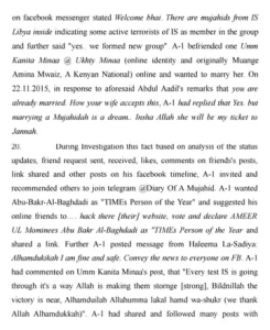 एनआईए की चार्ज शीट में इनकी बातचीत के अंश को शामिल किया गया है।