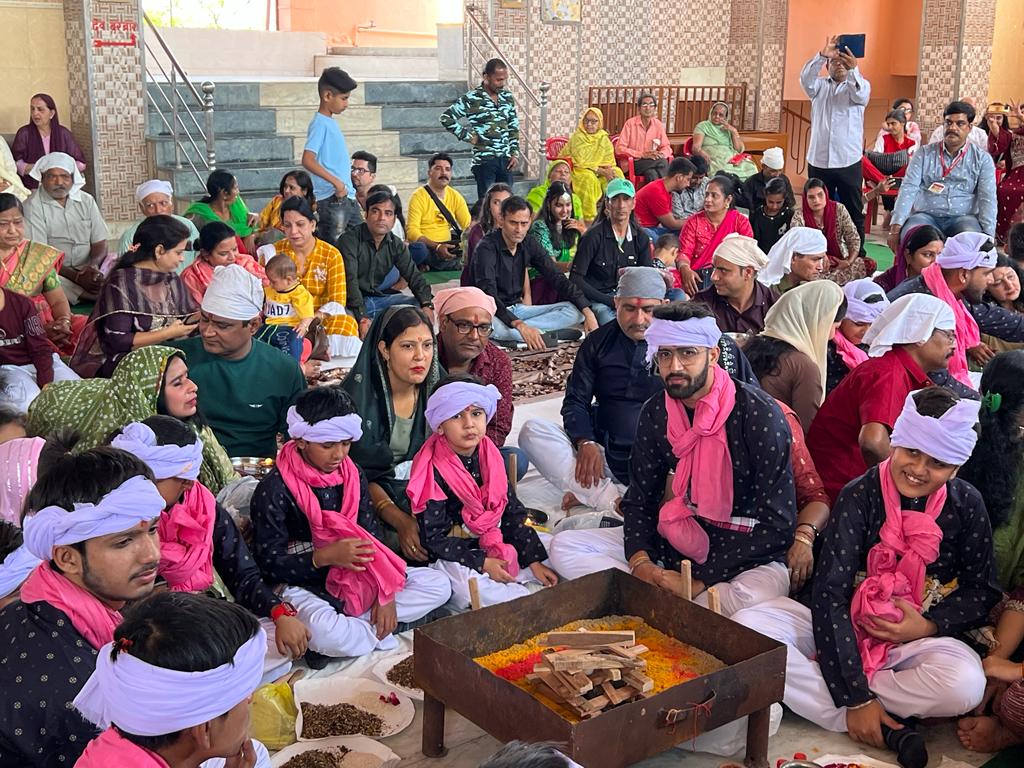 चेट्रीचंड महोत्सव 2023: श्री झूलेलाल सेवा समिति ने आयोजित किया सामूहिक जनेऊ संस्कार