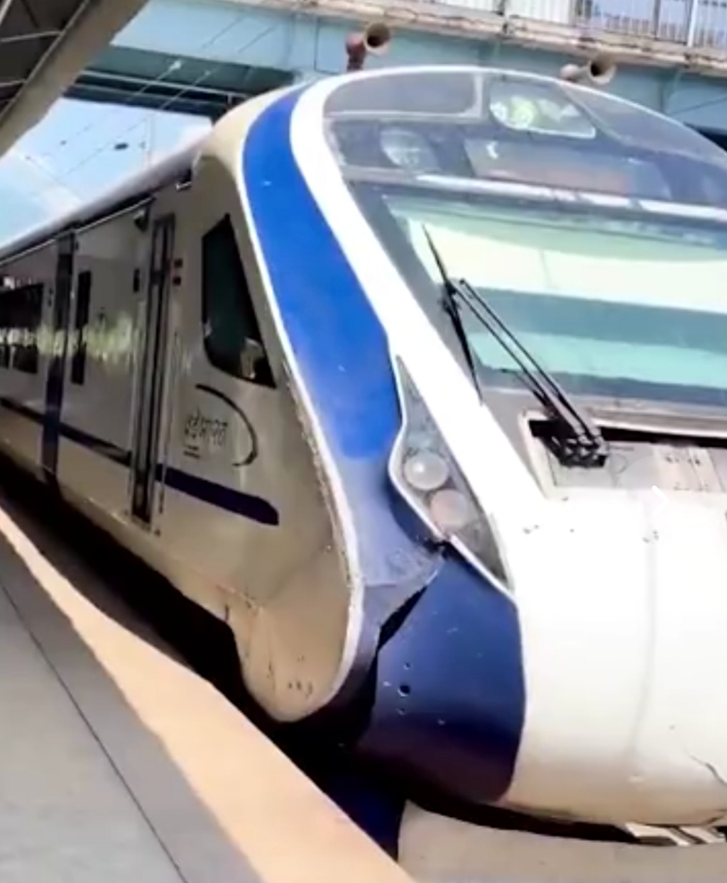 राजस्थान की पहली वंदे भारत ट्रेन पहुंची, मेंटिनेंस के बाद सप्ताह भर होगा अजमेर से दिल्ली के बीच ट्रायल