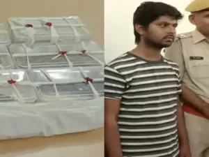 जयपुर से गिरफ्तार शक्ति सिंह।