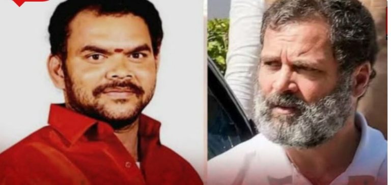 राहुल को सजा सुनाने वाले जज की जीभ काटने की धमकी, कांग्रेस नेता के खिलाफ केस दर्ज, भाजपा ने जताया तगड़ा विरोध