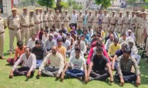 जयपुर ग्रामीण पुलिस की कार्रवाई में इन बदमाशों को गिरफ्तार किया।