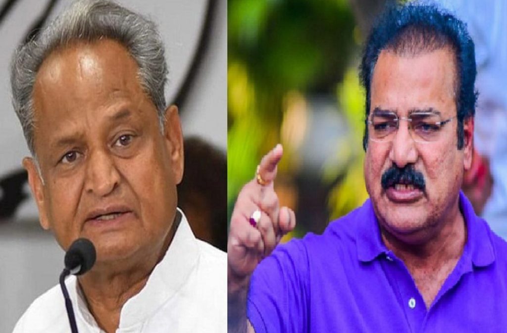 खाचरियावास ने कहा-गहलोत को दिल निकालकर दे दो, कहेंगे मजा नहीं आया, ऊपरवाला कान के नीचे देगा