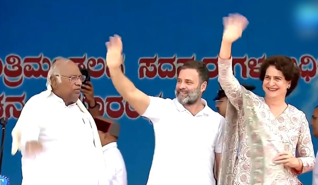 कर्नाटक में सिद्धारमैया के शपथ ग्रहण समारोह में कांग्रेस का शक्ति प्रदर्शन, ये रही प्रमुख बातें