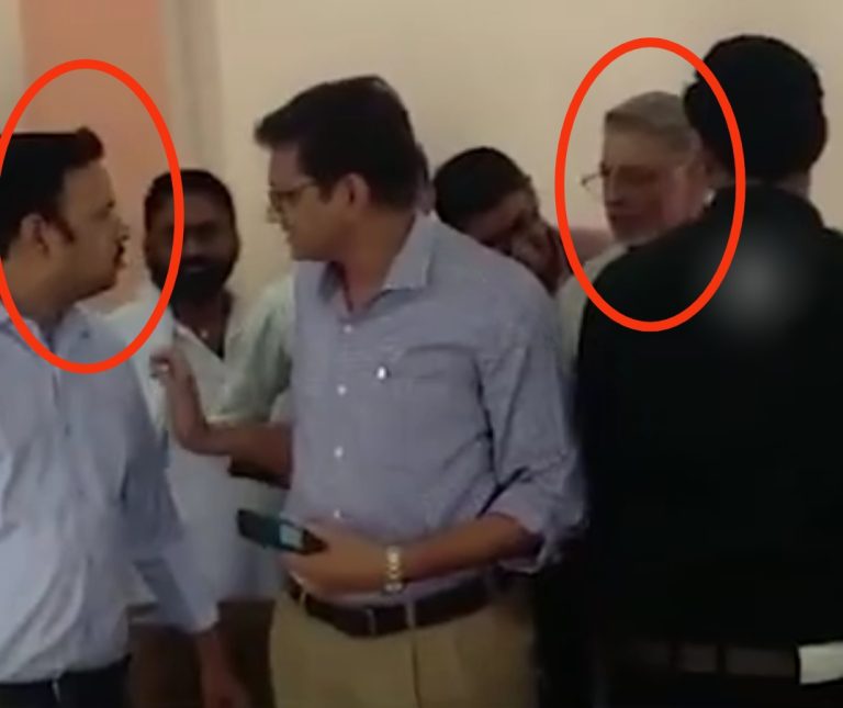विशेष गिरदावरी की बात पर विधायक और तहसीलदार में विवाद के बाद हाथापाई की नौबत