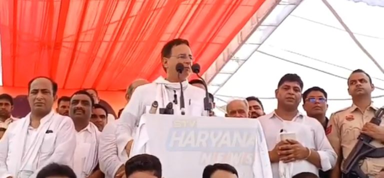 कांग्रेस सांसद रणदीप सुरजेवाला ने बीजेपी के वोटर्स और समर्थकों को राक्षस बताते हुए दिया श्राप, वीडियो वायरल