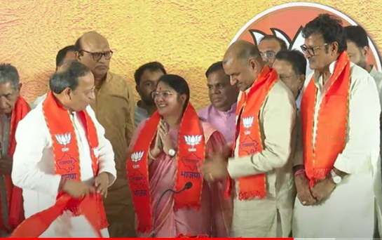 बीजेपी का दामन थामते ही पूर्व मेयर ज्योति खंडेलवाल ने कहा-ग्रहण तो अब कांग्रेस को लगेगा, लगाए ये गम्भीर आरोप