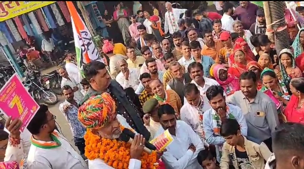 जनसम्पर्क के दौरान नईमुद्दीन गुड्डू का हो रहा शानदार स्वागत, मिल रहा भरपूर समर्थन(वीडियो)