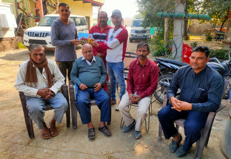श्री राम मंदिर प्राण प्रतिष्ठा कार्यक्रम के सम्बन्ध में माटूंदा गांव में बैठक आयोजित, समितियां गठित