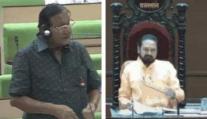 कांग्रेस विधायक शांति धारीवाल ने 26 जुलाई को यूडीएच की अनुदान मांगों पर बहस के दौरान सभापति संदीप शर्मा को गालियां दी थीं।