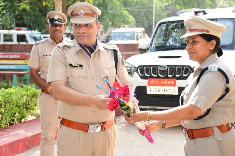 बूंदी के नए जिला पुलिस अधीक्षक राजेन्द्र कुमार मीणा ने पदभार ग्रहण किया, बताई अपनी प्राथमिकता