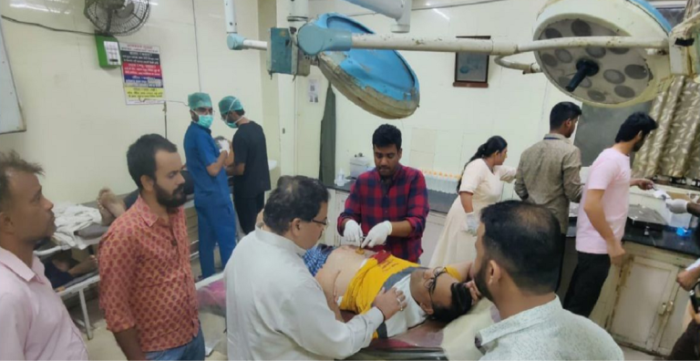 जयपुर में आरएसएस के खीर वितरण कार्यक्रम में चाकू से हमला, 8 स्वयंसेवक घायल, कुछ संदिग्ध हिरासत में