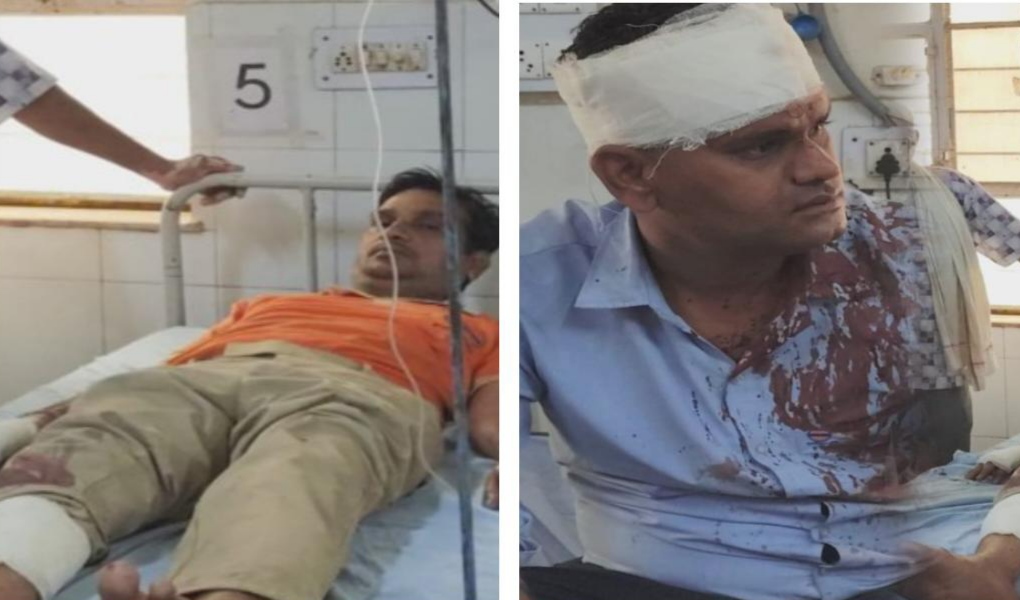 पेट्रोल पम्प पर एक रुपए खुल्ला नहीं मिलने पर भारी विवाद, कर्मचारियों पर डंडों-सरियों से किया हमला, एक का सिर‌ तो एक का पैर तोड़ डाला