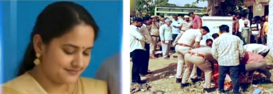 रेलवे फाटक बंद होने से बस रुकी, शिक्षिका अचानक उतर कर सामने से आती ट्रेन के आगे कूद गईं, बचाने दौड़ा युवक सफल नहीं हो पाया, सीसीटीवी फुटेज आया सामने