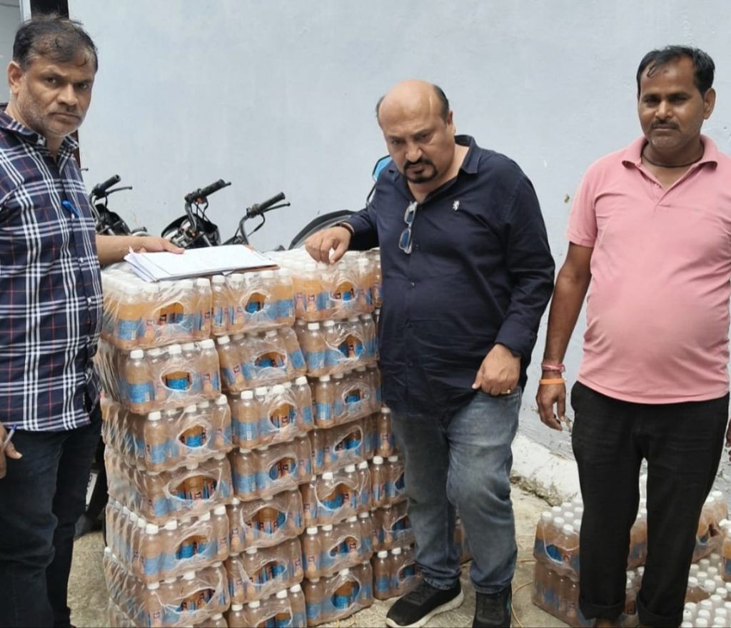 70 किलो दूषित पनीर व 258 लीटर अवधि पार ओरेंज जूस नष्ट कराया, 101 किलो घी सीज