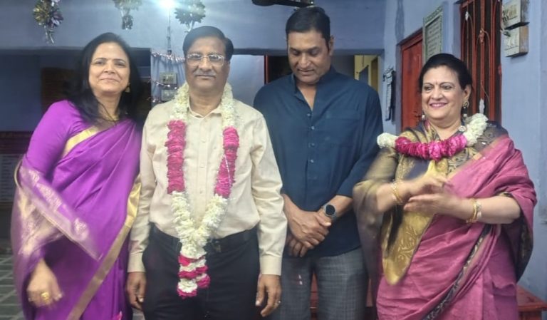 होली मिलन समारोह में विजयवर्गीय समाज के चुनाव, डॉ. प्रभाकर विजय व शालिनी विजय बने अध्यक्ष