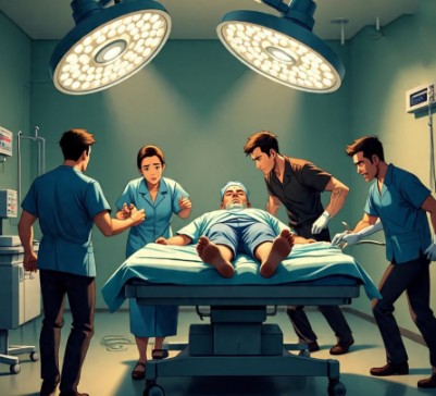 इमरजेंसी थियेटर में मरीज की चल रही थी सर्जरी, घुस आए बदमाश, स्वीपर और नर्सिंगकर्मियों से की मारपीट